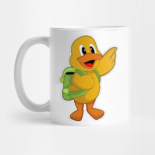 Duck Hiker Backpack Mug